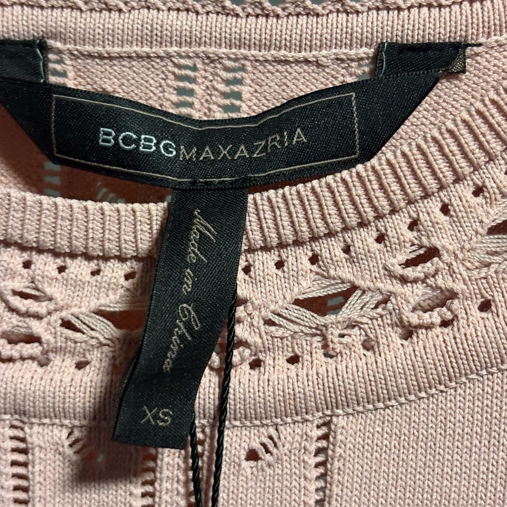 BCBG Powder Pink Sweater - Picture 7 of 7